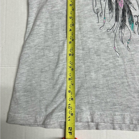 Harley Davidson Women's V-neck Gray Tshirt Size Large Chicago - Picture 8 of 9